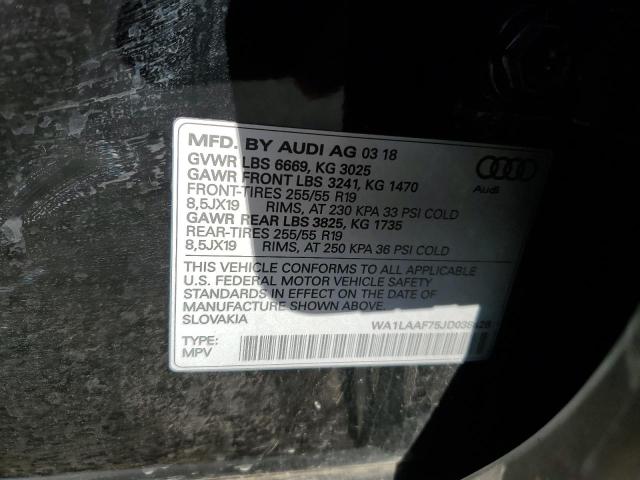 Photo 11 VIN: WA1LAAF75JD038428 - AUDI Q7 