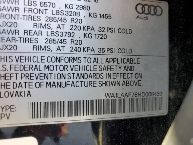 Photo 13 VIN: WA1LAAF76HD008459 - AUDI Q7 