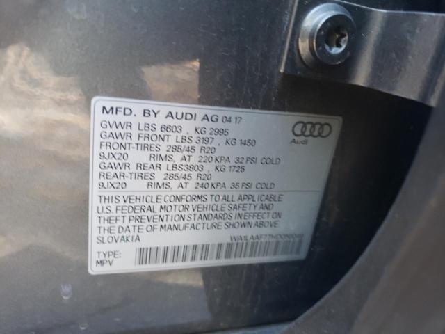 Photo 12 VIN: WA1LAAF77HD056049 - AUDI Q7 