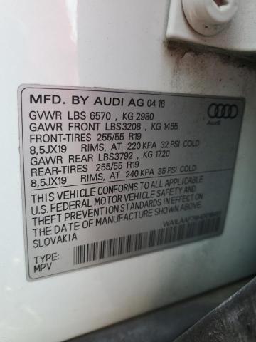 Photo 13 VIN: WA1LAAF78HD016451 - AUDI Q7 PREMIUM 