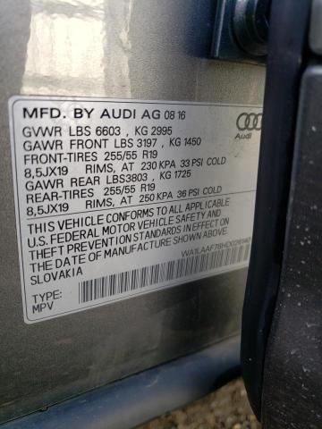 Photo 12 VIN: WA1LAAF78HD026140 - AUDI Q7 