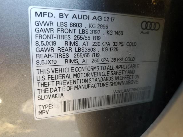 Photo 13 VIN: WA1LAAF78HD045593 - AUDI Q7 PREMIUM 