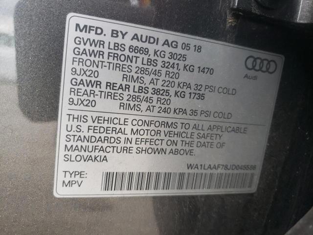 Photo 11 VIN: WA1LAAF78JD045566 - AUDI Q7 