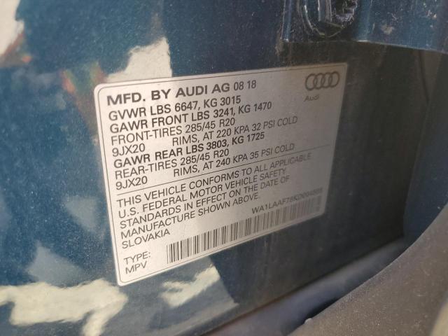 Photo 12 VIN: WA1LAAF78KD004565 - AUDI Q7 