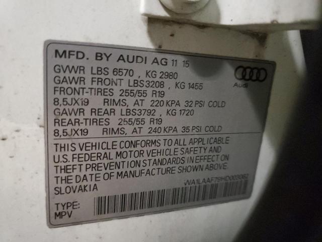 Photo 12 VIN: WA1LAAF79HD003062 - AUDI Q7 