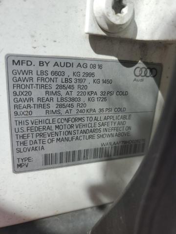 Photo 12 VIN: WA1LAAF79HD026275 - AUDI Q7 PREMIUM 