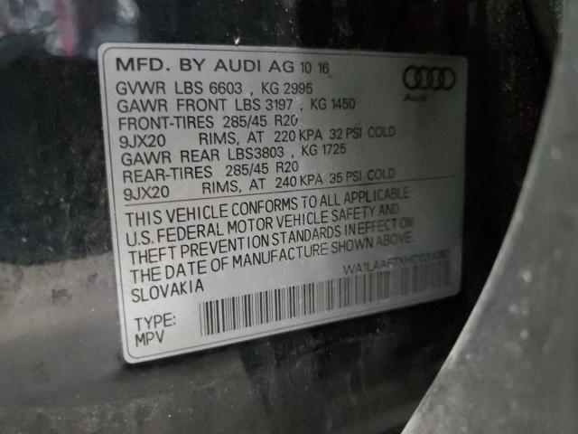 Photo 12 VIN: WA1LAAF7XHD034062 - AUDI Q7 PREMIUM 