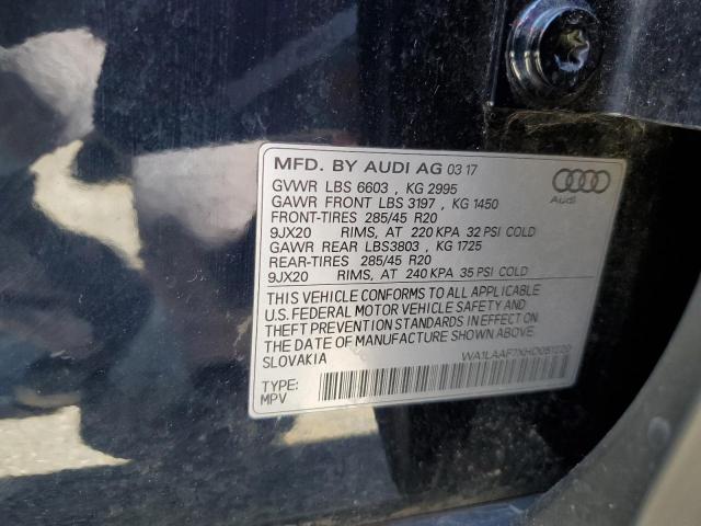 Photo 11 VIN: WA1LAAF7XHD051220 - AUDI Q7 PREMIUM 