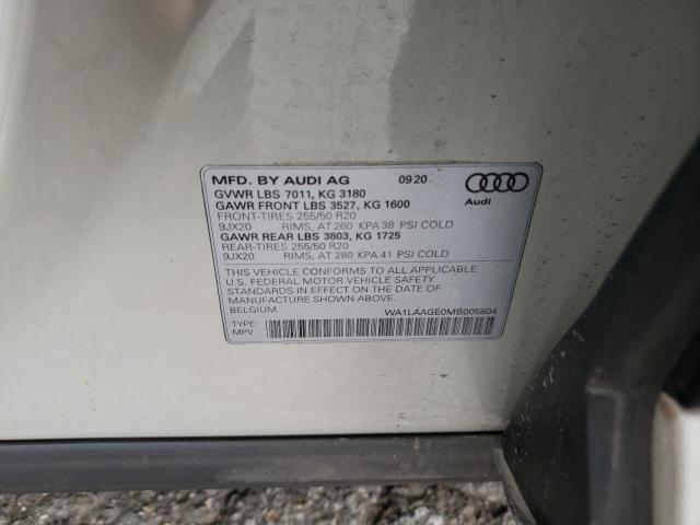 Photo 12 VIN: WA1LAAGE0MB005804 - AUDI E-TRON 