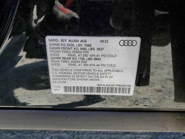 Photo 11 VIN: WA1LAAGE7PB008185 - AUDI E-TRON PRE 