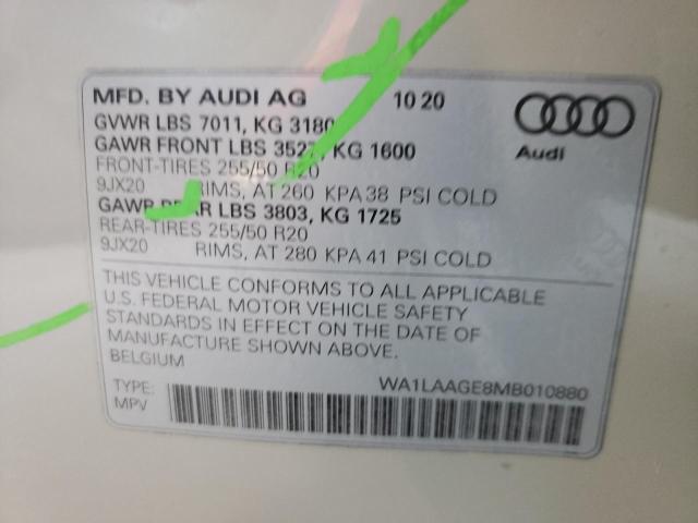 Photo 9 VIN: WA1LAAGE8MB010880 - AUDI E-TRON 