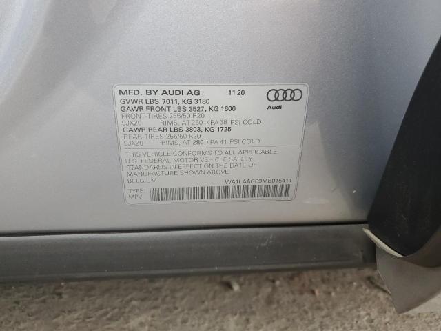 Photo 12 VIN: WA1LAAGE9MB015411 - AUDI E-TRON 