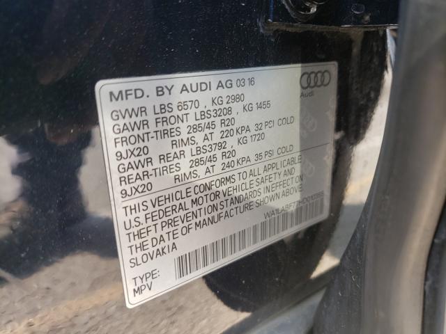 Photo 9 VIN: WA1LABF77HD010355 - AUDI Q7 