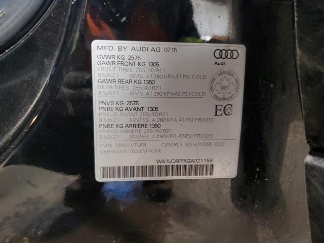 Photo 13 VIN: WA1LCAFPXGA021158 - AUDI SQ5 TECHNI 