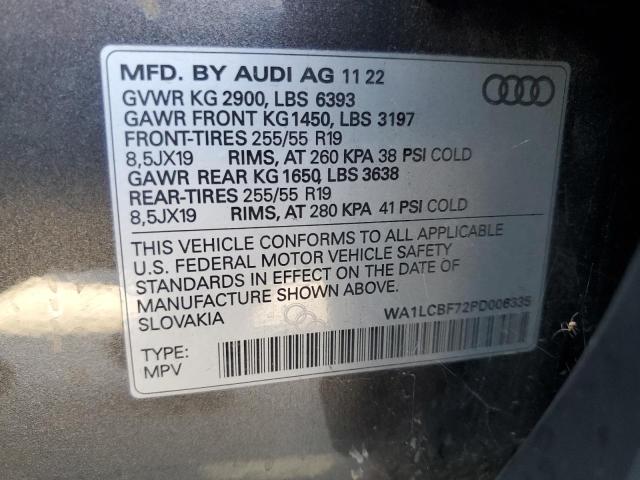 Photo 13 VIN: WA1LCBF72PD006335 - AUDI Q7 PREMIUM 