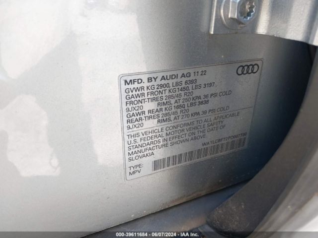 Photo 8 VIN: WA1LCBF72PD007730 - AUDI Q7 