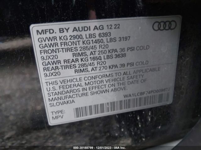 Photo 8 VIN: WA1LCBF74PD009673 - AUDI Q7 