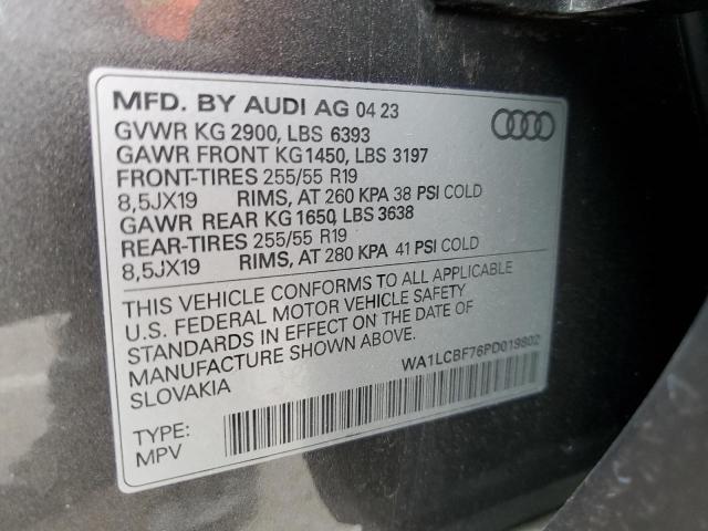 Photo 13 VIN: WA1LCBF76PD019802 - AUDI Q7 PREMIUM 