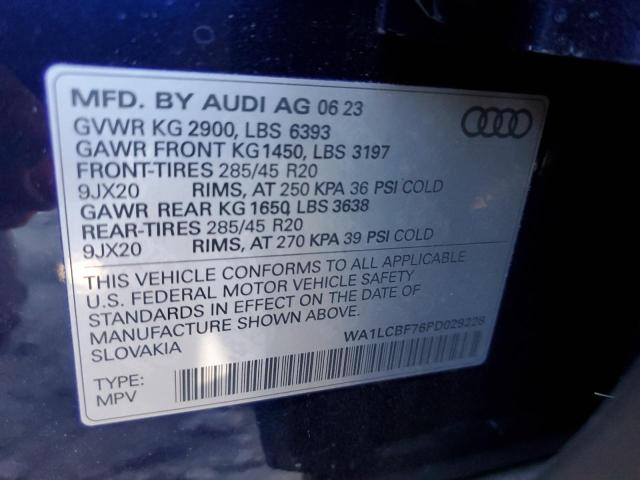 Photo 11 VIN: WA1LCBF76PD029228 - AUDI Q5 PREMIUM 