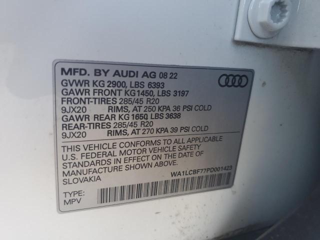 Photo 11 VIN: WA1LCBF77PD001423 - AUDI Q7 