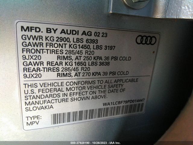 Photo 8 VIN: WA1LCBF79PD014447 - AUDI Q7 