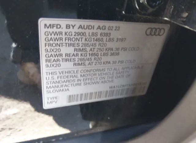 Photo 8 VIN: WA1LCBF7XPD013730 - AUDI Q7 