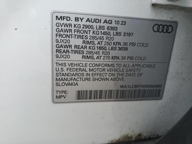 Photo 11 VIN: WA1LCBF7XRD004562 - AUDI Q7 PREMIUM 