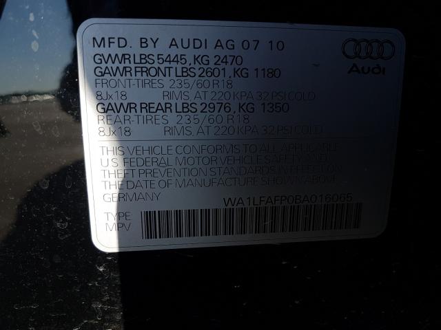 Photo 9 VIN: WA1LFAFP0BA016065 - AUDI Q5 PREMIUM 