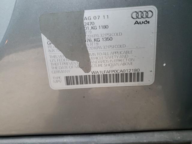 Photo 9 VIN: WA1LFAFP0CA012180 - AUDI Q5 PREMIUM 