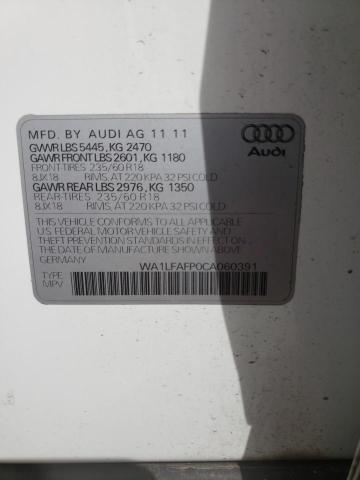 Photo 9 VIN: WA1LFAFP0CA060391 - AUDI Q5 PREMIUM 