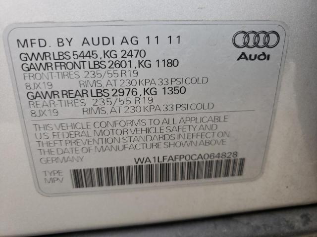 Photo 9 VIN: WA1LFAFP0CA064828 - AUDI Q5 PREMIUM 