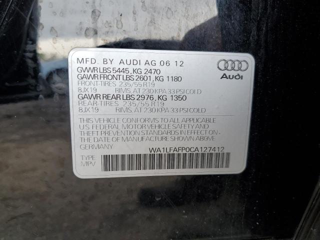 Photo 12 VIN: WA1LFAFP0CA127412 - AUDI Q5 