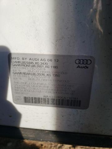 Photo 12 VIN: WA1LFAFP0CA130181 - AUDI Q5 