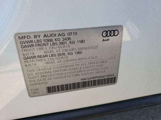 Photo 11 VIN: WA1LFAFP0EA016944 - AUDI Q5 