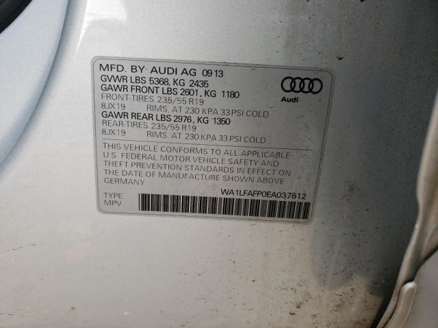 Photo 9 VIN: WA1LFAFP0EA037812 - AUDI Q5 PREMIUM 