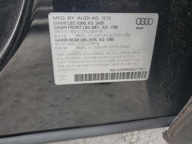 Photo 12 VIN: WA1LFAFP0EA071801 - AUDI Q5 PREMIUM 