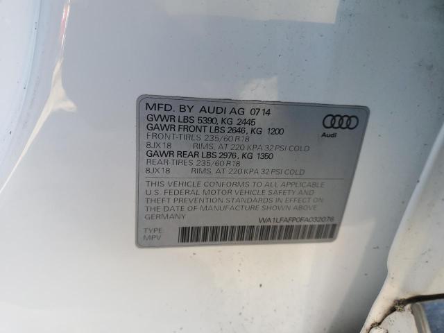 Photo 11 VIN: WA1LFAFP0FA032076 - AUDI Q5 