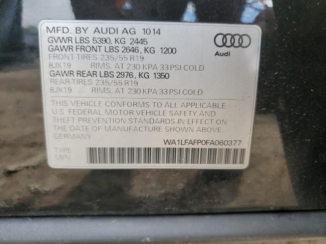 Photo 13 VIN: WA1LFAFP0FA060377 - AUDI Q5 PREMIUM 