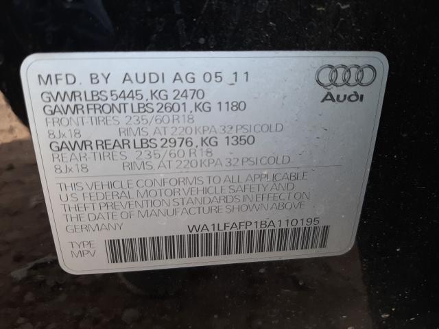 Photo 9 VIN: WA1LFAFP1BA110195 - AUDI Q5 PREMIUM 