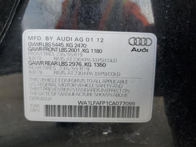 Photo 12 VIN: WA1LFAFP1CA077099 - AUDI Q5 PREMIUM 