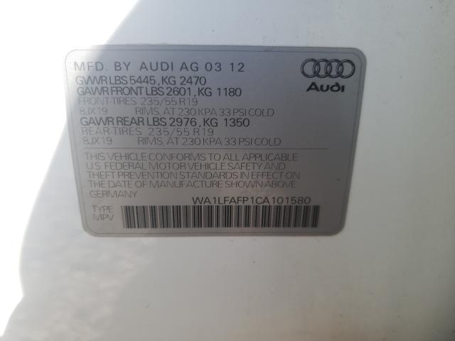 Photo 9 VIN: WA1LFAFP1CA101580 - AUDI Q5 