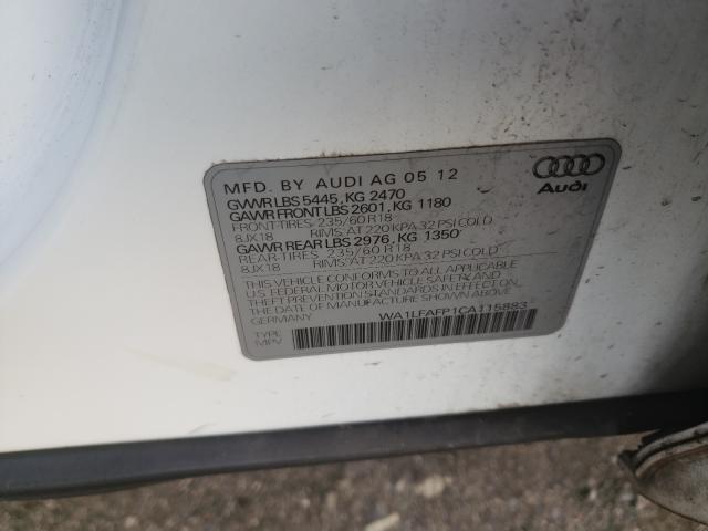 Photo 9 VIN: WA1LFAFP1CA115883 - AUDI Q5 PREMIUM 