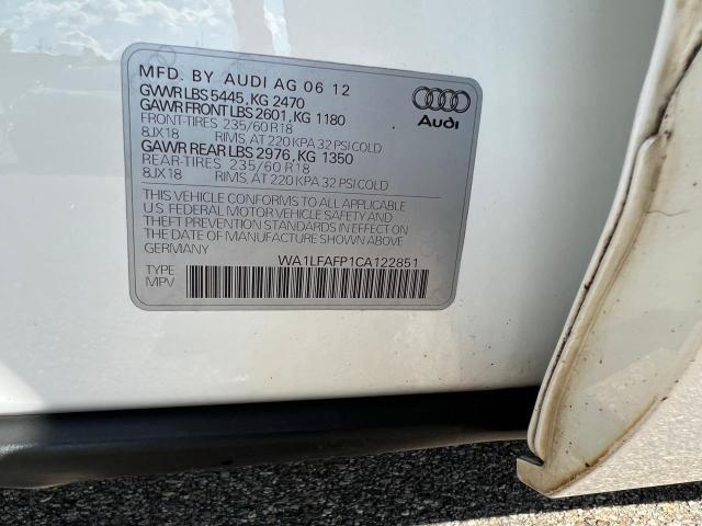 Photo 9 VIN: WA1LFAFP1CA122851 - AUDI Q5 PREMIUM 