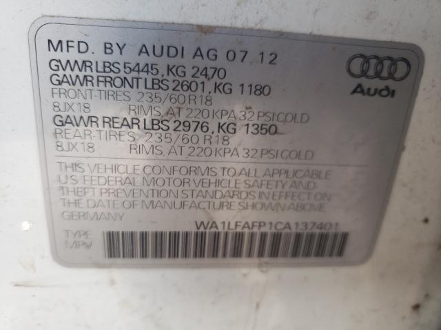 Photo 9 VIN: WA1LFAFP1CA137401 - AUDI Q5 