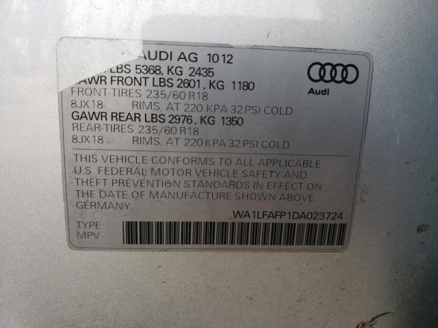 Photo 12 VIN: WA1LFAFP1DA023724 - AUDI Q5 PREMIUM 