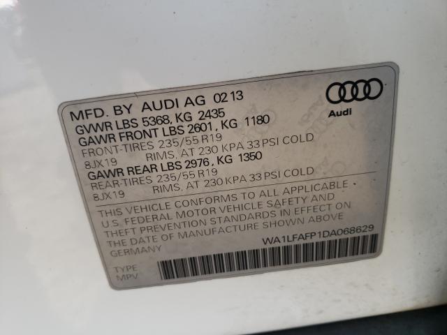 Photo 9 VIN: WA1LFAFP1DA068629 - AUDI Q5 