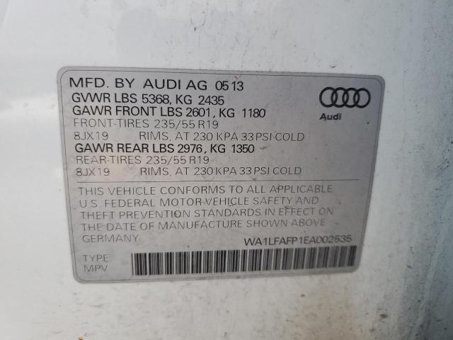 Photo 12 VIN: WA1LFAFP1EA002535 - AUDI Q5 