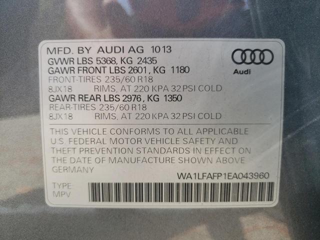 Photo 12 VIN: WA1LFAFP1EA043960 - AUDI Q5 