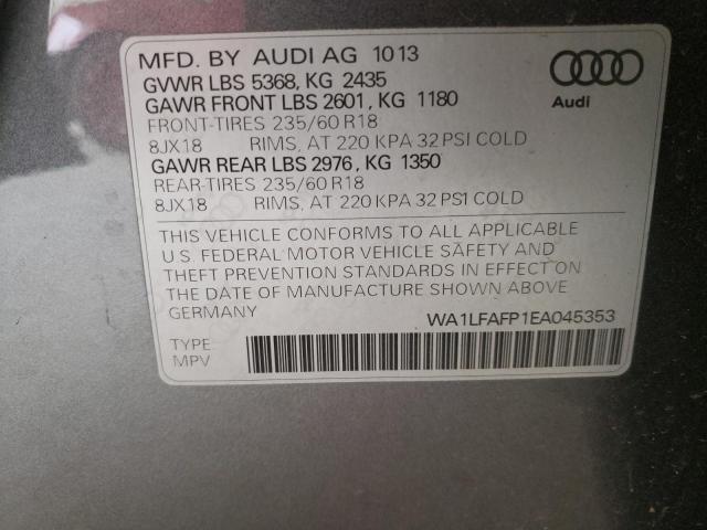 Photo 12 VIN: WA1LFAFP1EA045353 - AUDI Q5 