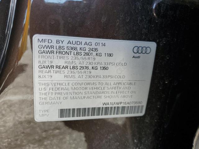 Photo 13 VIN: WA1LFAFP1EA073590 - AUDI Q5 PREMIUM 